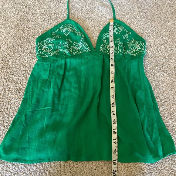 🌸 Flying Tomato 🌸 bright green halter top - Picture 6 of 7